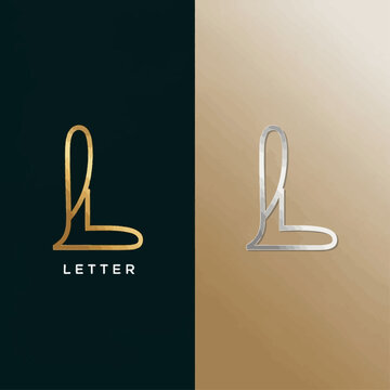 A creative graphic illustration of a stylized letter design on a split background
