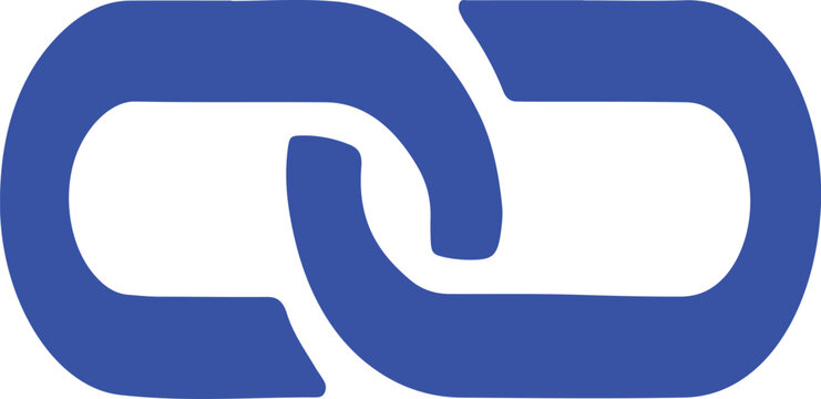 Chain Link Connection Icon &ndash; Network, Relationship and Connectivity Concept