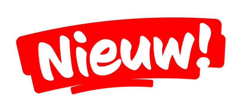 Nieuw!, New! in Dutch