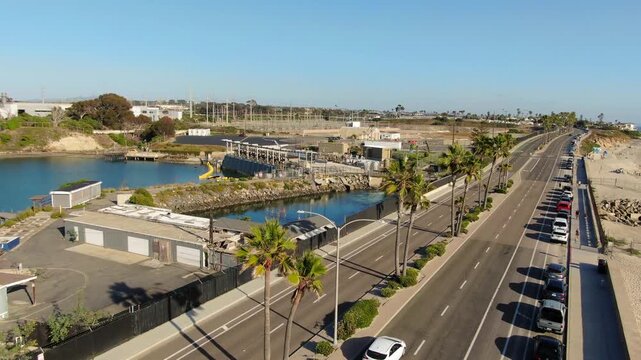 Aerial View of Claude Bud Lewis Carlsbad Desalination Plant California