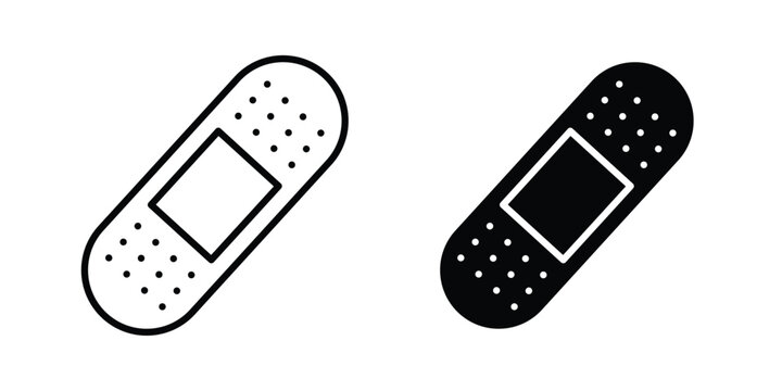 Bandage icon vector design Illustration pack for apps.