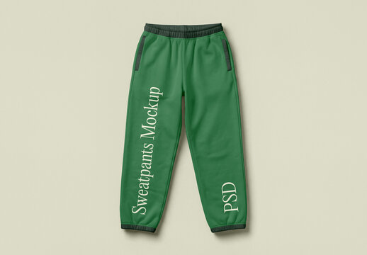 Lying Sweatpants Mockup