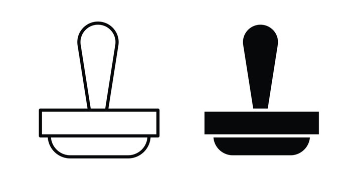 Stamp icon vector design Illustration pack for apps.