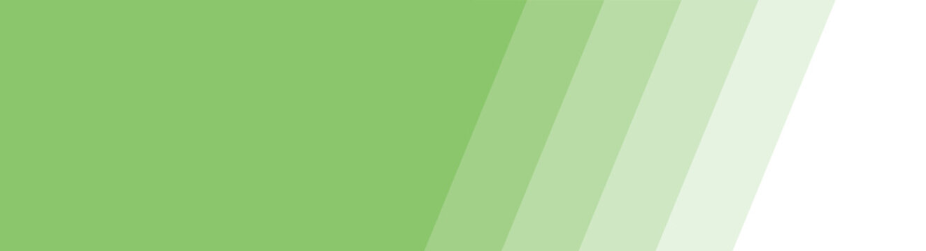 Gestreifter Banner in gr&uuml;n mit Farbverlauf