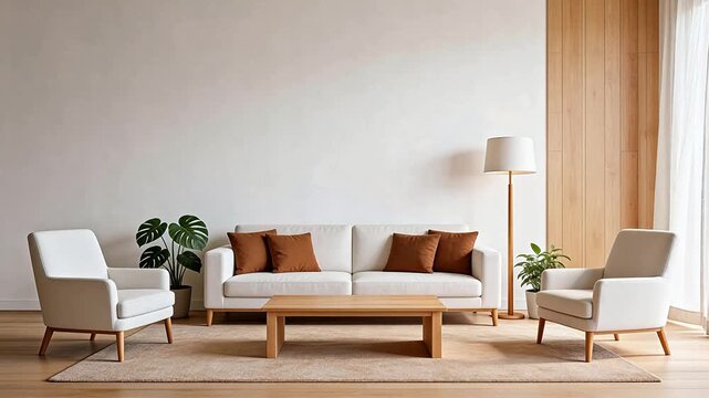 Modern living room interior