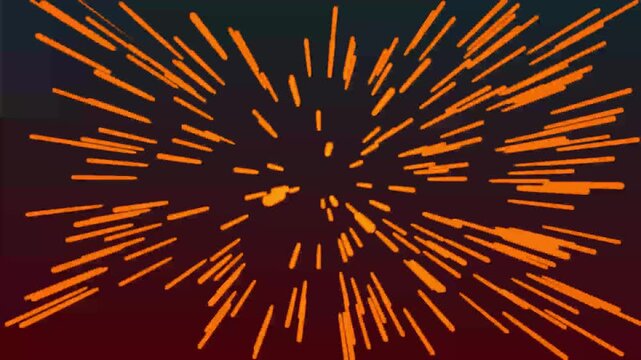 Abstract Star Burst Background Animation with Rotating Glowing Light Rays and Particle Motion for Cinematic Videos, Social Media Content and Motion Graphics Projects