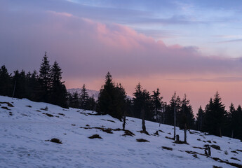 horyzont, barwa, sundown, niebo, słońce, chmura, natura, zachód słońca, góry, krajobraz, wschody, dzisiejszy wieczór, piękne, brzask, poranek, blękit, cloudscape, panoramiczne, drzew, iskra, wieczorny © Adrian Jaśpiński