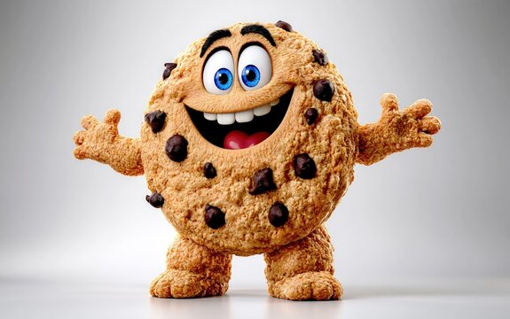 Cookie Monster Mascot Character