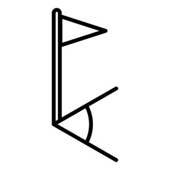 Corner Flag Icon © Edy