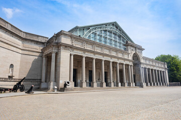Obraz premium Armed Forces Royal and Military History Museum in Brussels, Belgium