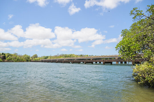 Bridge on the Mulligan Highway, Far North Queensland, Australia.