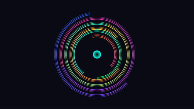 Vector illustration of a DeFi liquidity pool for decentralized finance and cryptocurrency trading concepts