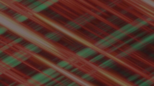 Close-up diagonal textured grid with red dominant color and soft blur depth.