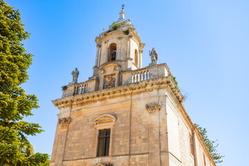 Fototapeta premium Chiesa di San Giacomo Apostolo Church in Ragusa, Sicily