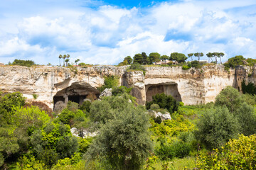 Fototapeta premium Neapolis Archaeological Park in Syracuse, Sicily