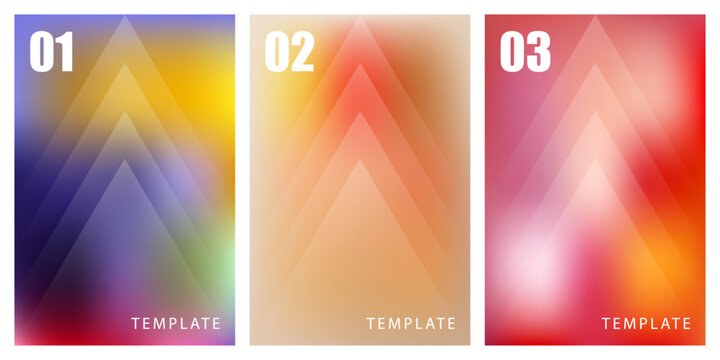 Abstract geometric background with layered triangles