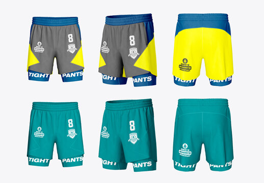 Sports Shorts Mockup