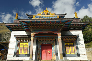 Fototapeta premium buddhist monastery architecture