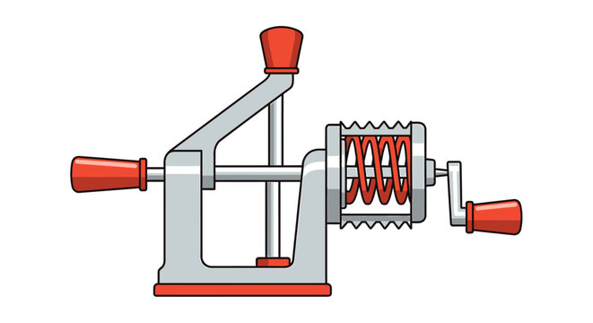 Manual Meat Grinder Machine Device.