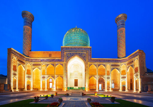 Guri Amir or Gur Emir mausoleum, Samarkand