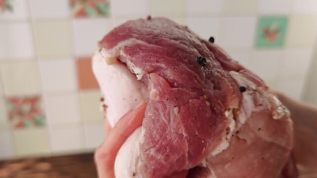 Learn how to prep and season pork for cooking at home easily