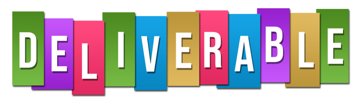 Deliverables Professional Colorful 