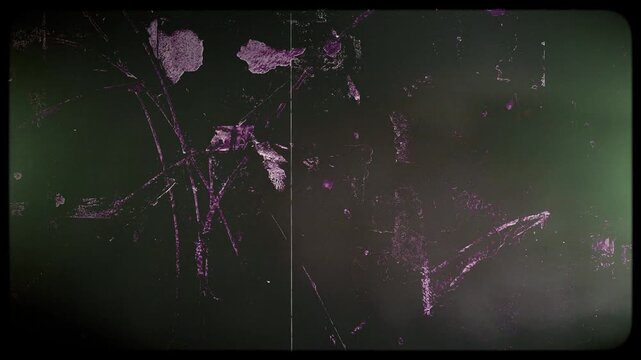 Flickering noisy grunge style film effect overlay loop.
