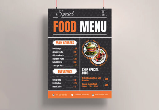 Food Menu Template