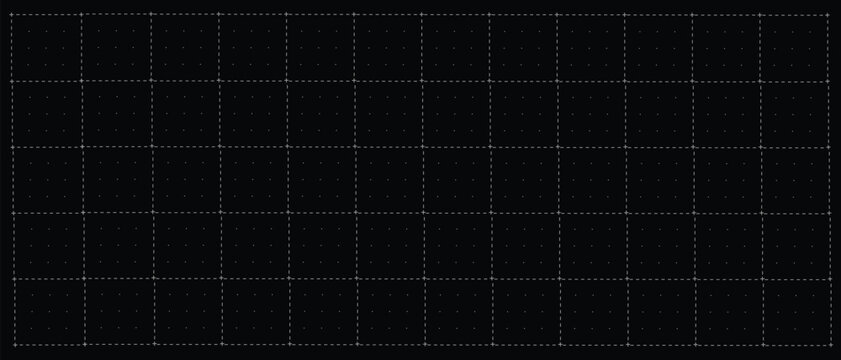 Seamless  pattern with grid line paper sheet with crosses and lines, technology futuristic user interface HUD grid, hi-tech science design, drawing and architecture. seamless square grid texture.