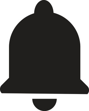 Bell icon black color