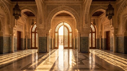 Obraz premium Ramadan Grand Portal of Light - Majestic Interior
