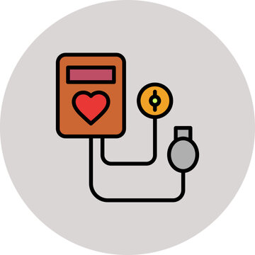 Arterial Pressure Icon Design