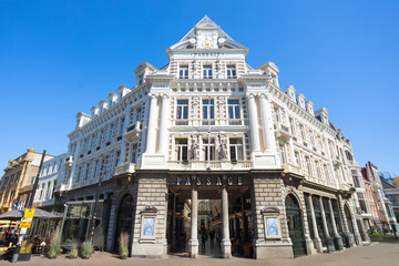 Naklejka premium De Passage historic shopping mall in The Hague, Netherlands
