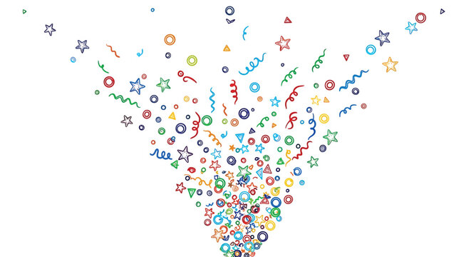 Colorful gear icons, mechanical symbols, and cogs vector set, business and technology concepts