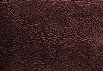 Fototapeta premium Background texture dark leather with fine crack lines