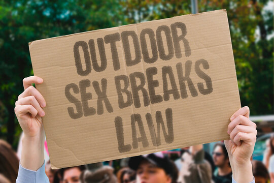 "Outdoor Sex Breaks Law" criminal law confirms intimate acts performed in public outdoor spaces violate public decency laws. INTIMATE. LAW. REAL. PUBLIC. LEGAL.