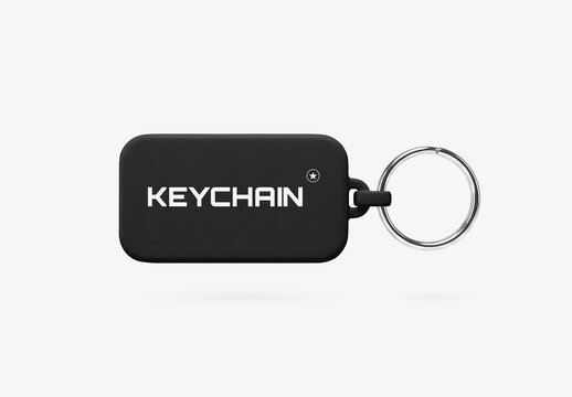 Keychain Mockup for Logo Branding