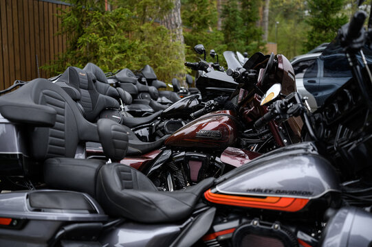 Poltava, Ukraine - 19.04.2026 Harley-Davidson motorcycle rally in Poltava, Ukraine