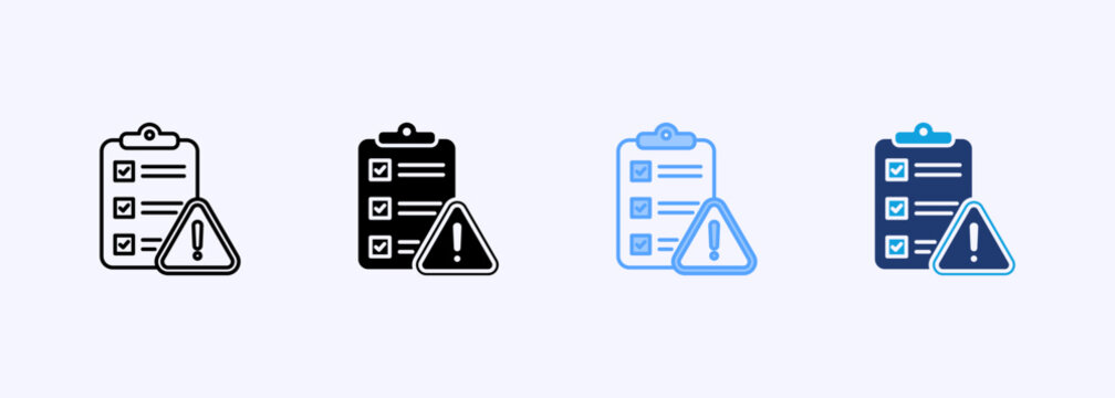 Assess Icon Set Multistyle Various Collection Element For Design