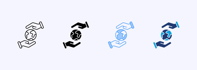 Obraz premium Ecology Icon Set Multistyle Various Collection Element For Design
