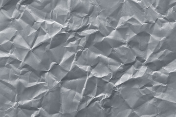 Obraz premium Crumpled gray paper texture