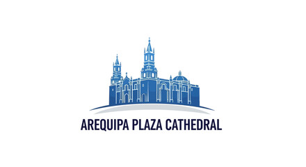Fototapeta premium Arequipa Plaza Cathedral - A Majestic Architectural Icon in Peru.