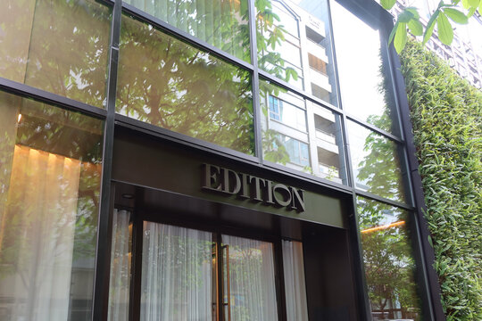 The Tokyo EDITION, Ginza hotel exterior in Ginza Tokyo Japan April 12 2026