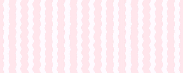 Watercolor baby stripe pattern seamless with blush pink vertical wave lines on white, soft hand painted pastel texture. Baby watercolor stripe pattern for nursery fabric or light wallpaper © ✦ Bizarre Factory ✦