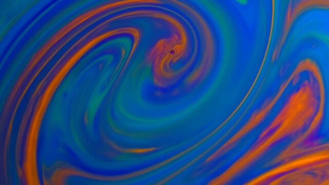 Abstract colorful liquid marble background