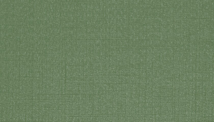Fototapeta premium Green canvas textured background