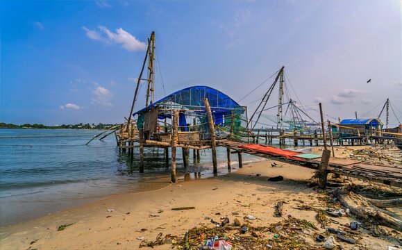 India, Kerala, Kochi, Cheena Vala, 28-February-2026