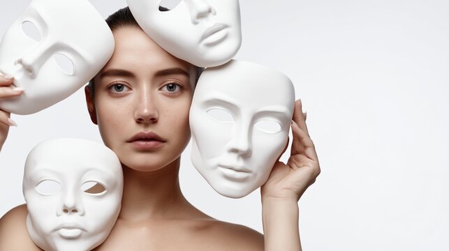 Masks of Identity and Expression in Portraits