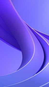 Abstract minimalist background design, vertical 3d render