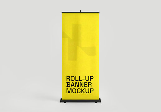 Roll Up Banner Mockup